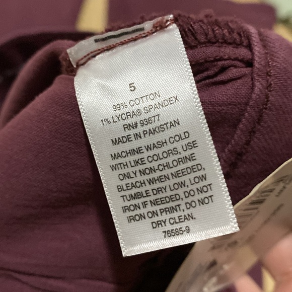 Arizona Jean Co. Extreme Low Rise Y2K Flare Jeans - Picture 6 of 7